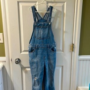Old navy girls denim overalls